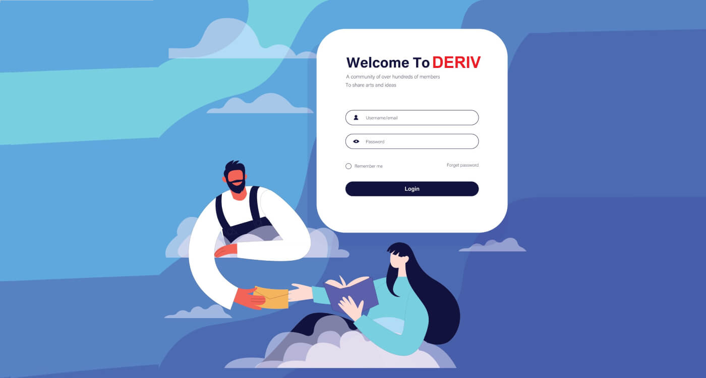 Како да се регистрирате и да се најавите на сметка во Deriv