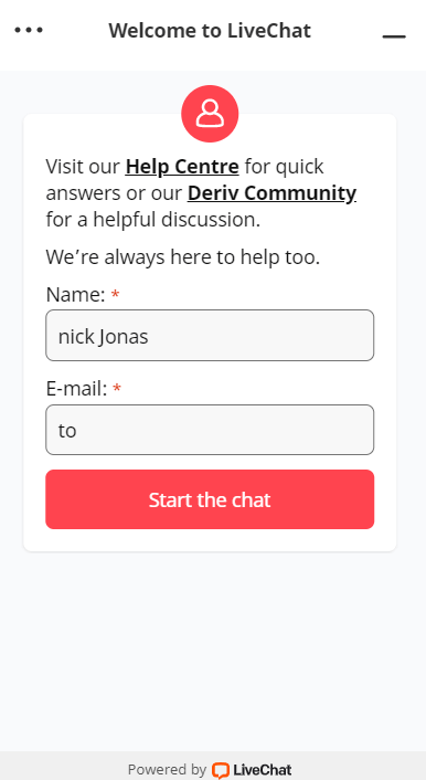 Kontakt Deriv Support: Live Chat, e-post, hjelpesenter og responstider