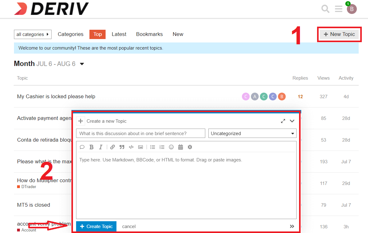 Kontakt Deriv Support: Live Chat, e-post, hjelpesenter og responstider
