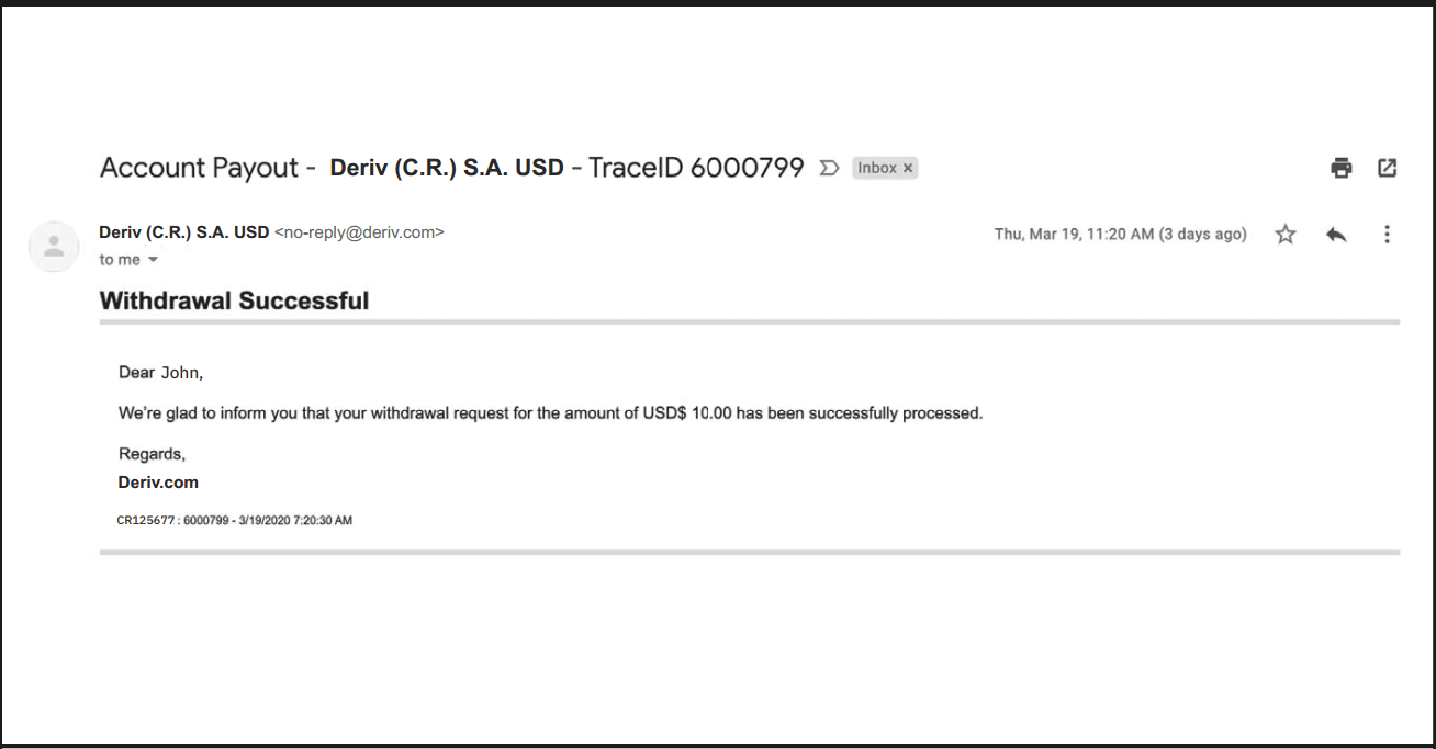 Deriv Deposit and Withdraw: Methods, Limits, Processing Times