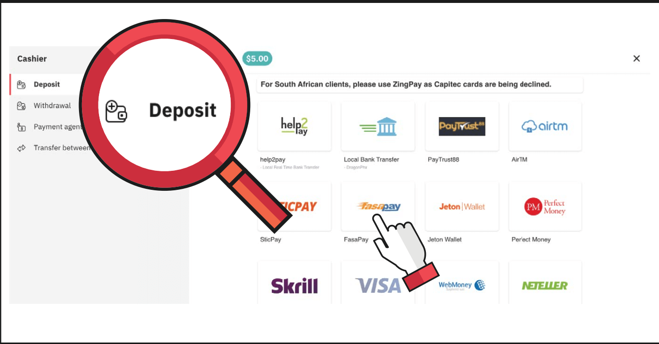 Deriv Deposit and Withdraw: Methods, Limits, Processing Times