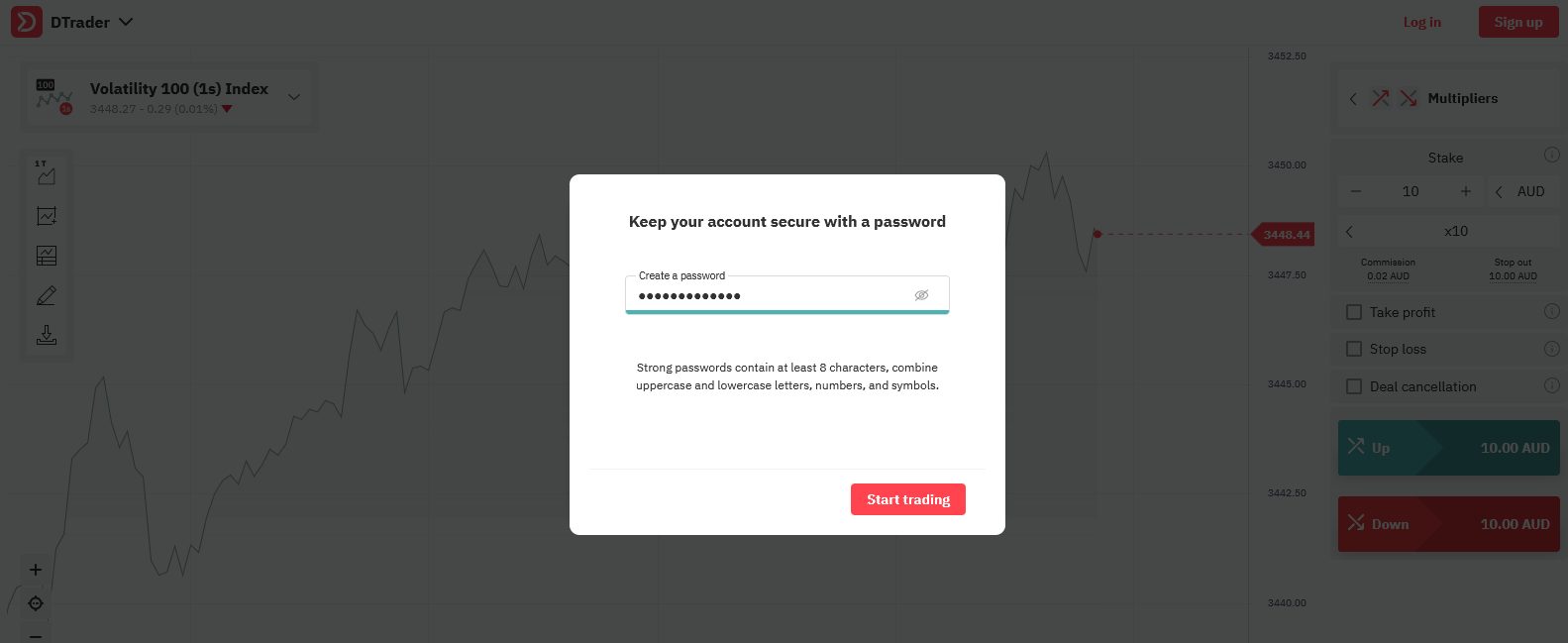 How to Open a Trading Account in Deriv