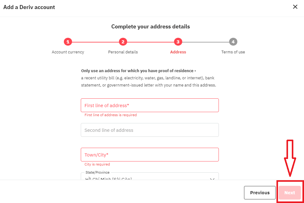 How to Open a Trading Account in Deriv