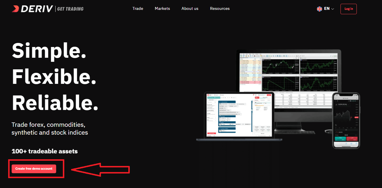 Deriv میں ملٹیپلرز کو رجسٹر اور تجارت کرنے کا طریقہ