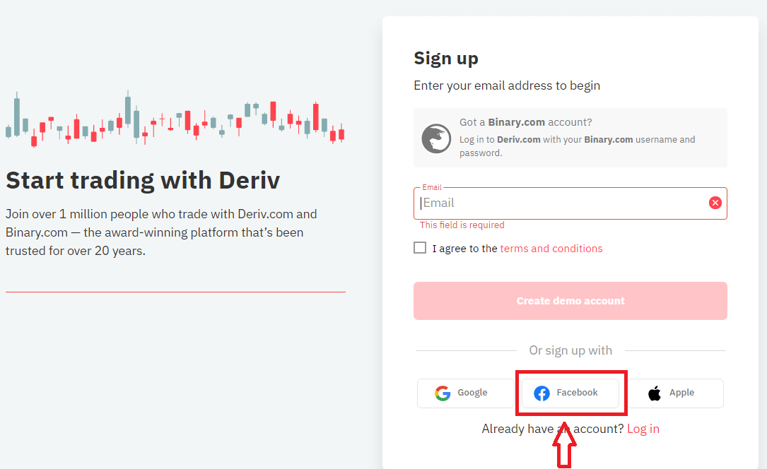 Deriv پر سائن اپ اور رقم جمع کرنے کا طریقہ